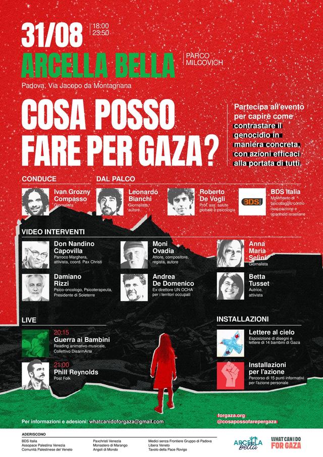 Locandina di un evento legato alla mostra «Lettere al cielo»