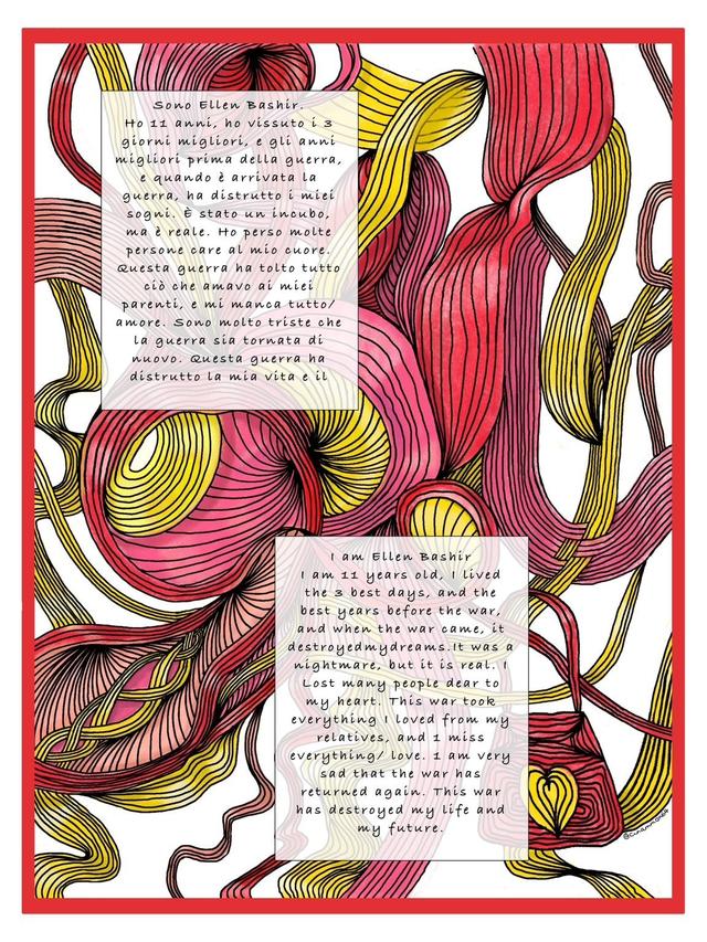 La lettera di Ellen, tradotta e illustrata