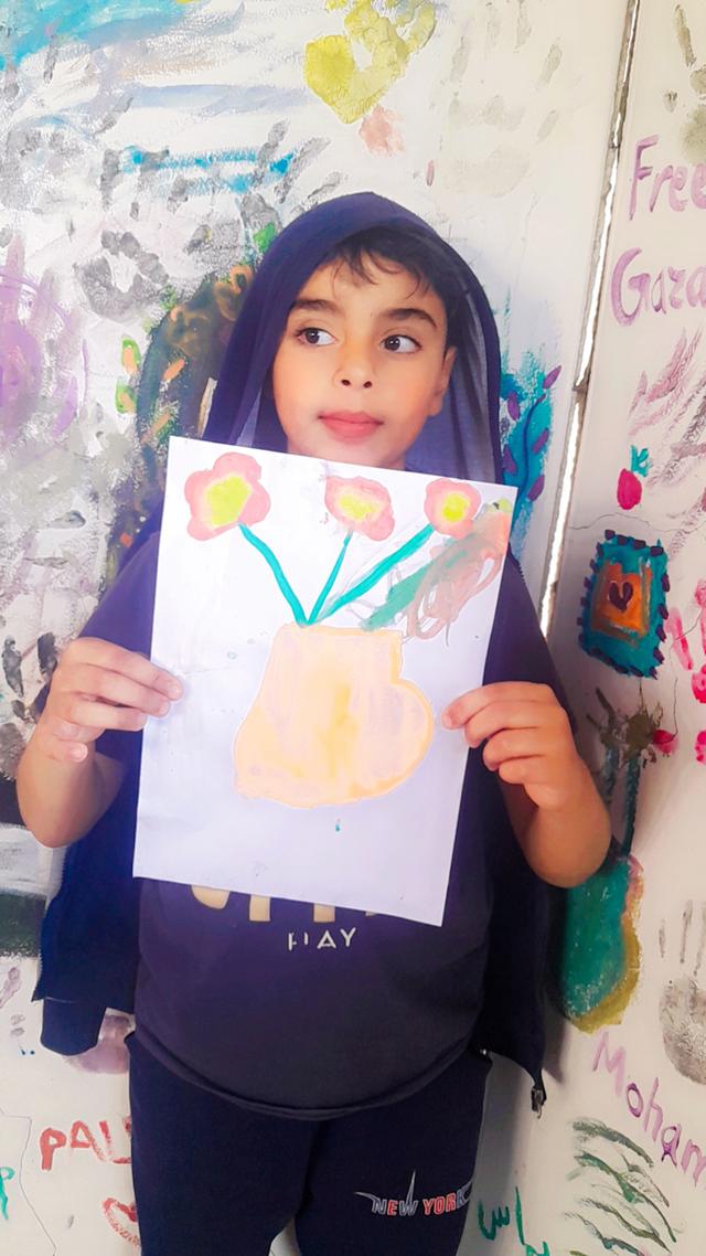 Mohammed con il suo disegno