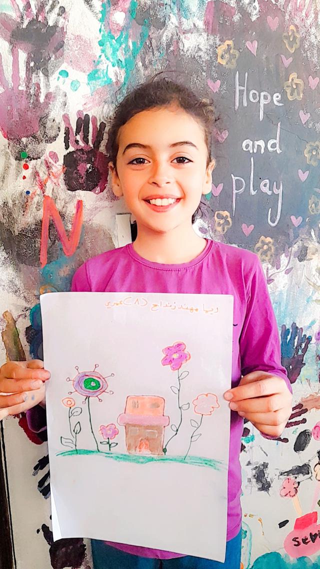 Rima con il suo disegno