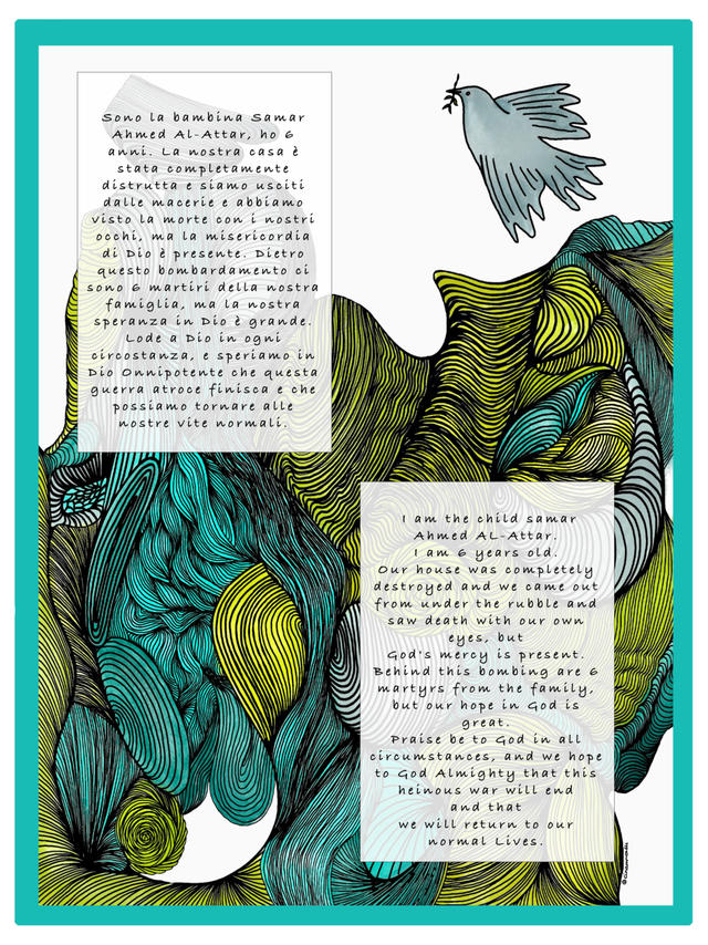 La lettera di Samar, tradotta e illustrata