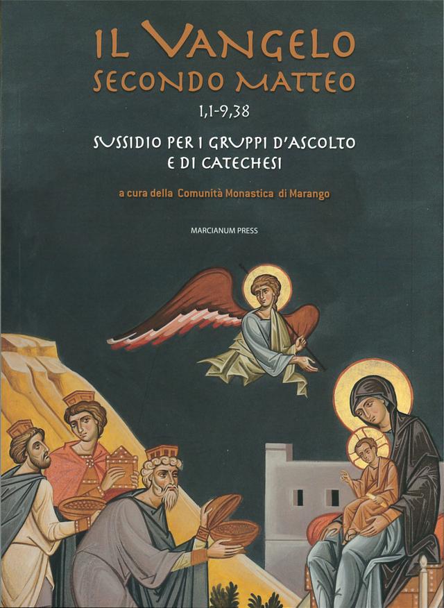 Copertina di Il Vangelo secondo Matteo 1,1-9,38, con l'icona dell'adorazione dei Magi
