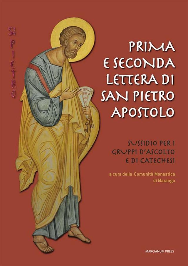 Copertina di Prima e seconda lettera di san Pietro apostolo, con l'icona di san Pietro