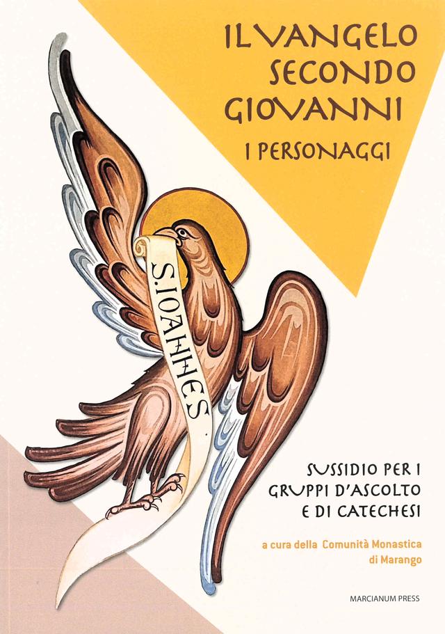Copertina di Il Vangelo secondo Giovanni. I personaggi, con l'aquila simbolo di Giovanni