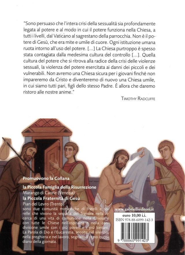 Quarta di copertina di Giustizia della legge, giustizia dell'amore