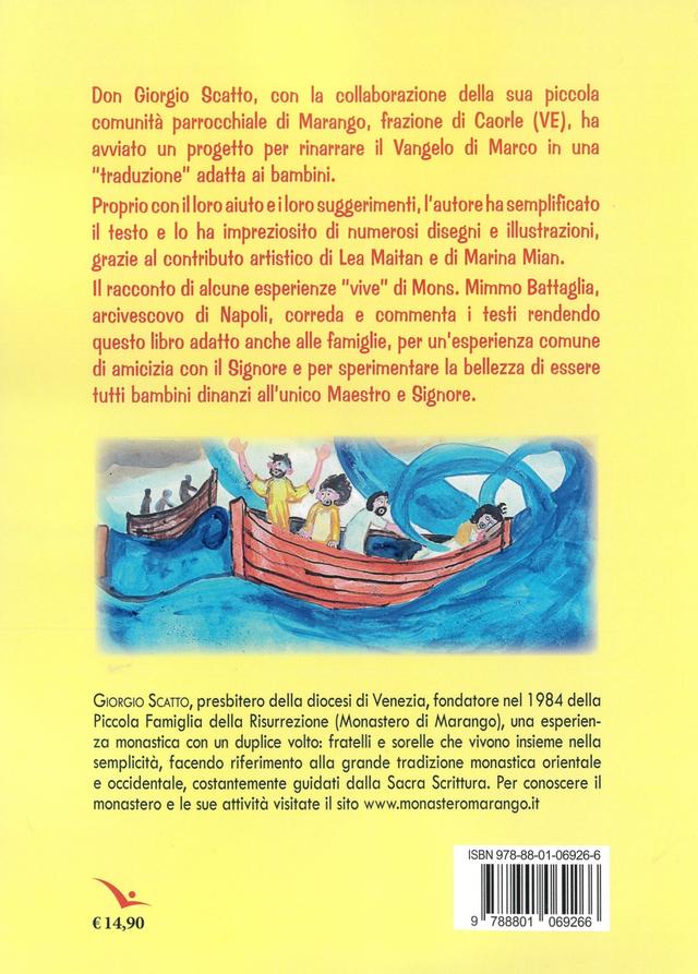 Quarta di copertina di Il Vangelo di Marco per i bambini