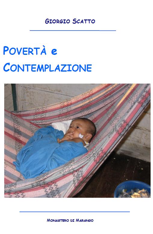 Copertina di Povertà e contemplazione, con un bambino in un'amaca